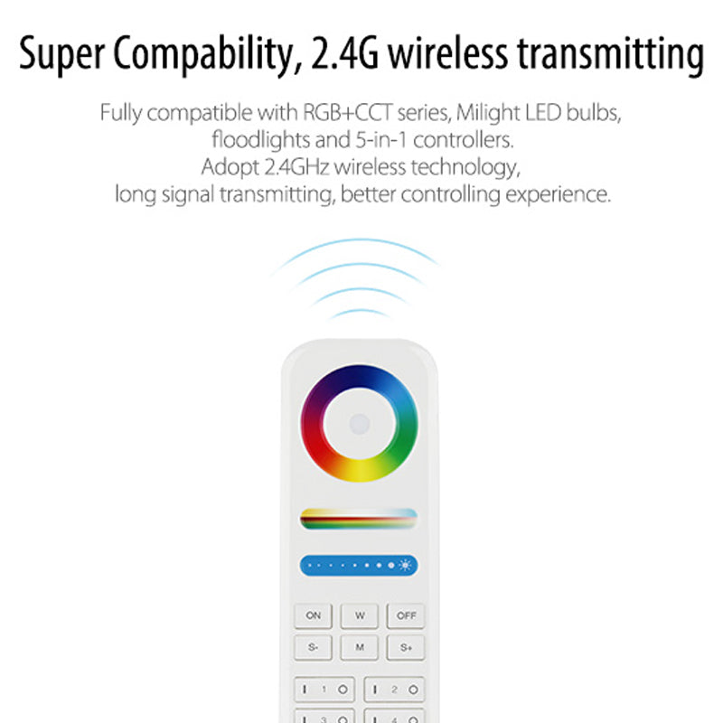 RGB+CCT recessed 25W indoor led ceiling Downlight dimmable AC100~240V hole size 200~210mm Compatible with 2.4G RF remote control