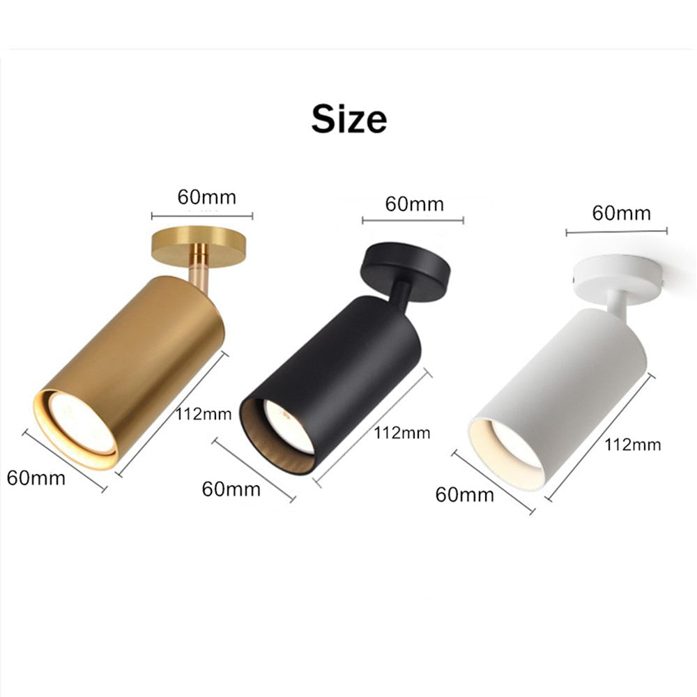 Led Surface Mounted Downlight GU10 Led Ceiling lamp Bulb Replaceable Spot Led Lighting 5W 7W For Living Room Bedroom Stores