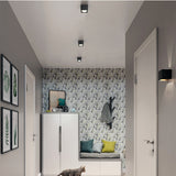 DBF Angle Adjustable LED Surface Mounted Downlight 7W/9W/12W+ Replaceable GX5.3 LED Lamp AC85-265V LED Ceiling Spot Light Decor