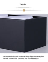 DBF Angle Adjustable LED Surface Mounted Downlight 7W/9W/12W+ Replaceable GX5.3 LED Lamp AC85-265V LED Ceiling Spot Light Decor