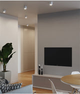 DBF Angle Adjustable LED Surface Mounted Downlight 7W/9W/12W+ Replaceable GX5.3 LED Lamp AC85-265V LED Ceiling Spot Light Decor