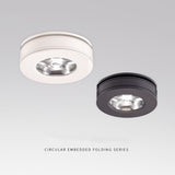Ultra Thin Led Downlights 220v Led Ceiling Light 7W 10W 12W Recessed Down light Round Led Panel Light 3W 5W LED Spot lights