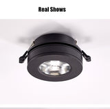 Ultra Thin Led Downlights 220v Led Ceiling Light 7W 10W 12W Recessed Down light Round Led Panel Light 3W 5W LED Spot lights