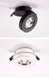 Ultra Thin Led Downlights 220v Led Ceiling Light 7W 10W 12W Recessed Down light Round Led Panel Light 3W 5W LED Spot lights