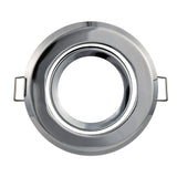 Recessed Ceiling Led Downlight Retrofit Frame Mirror Chrome Color Adjustable GU10/MR16 Bulb Fittings