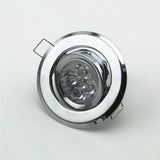 Recessed Ceiling Led Downlight Retrofit Frame Mirror Chrome Color Adjustable GU10/MR16 Bulb Fittings