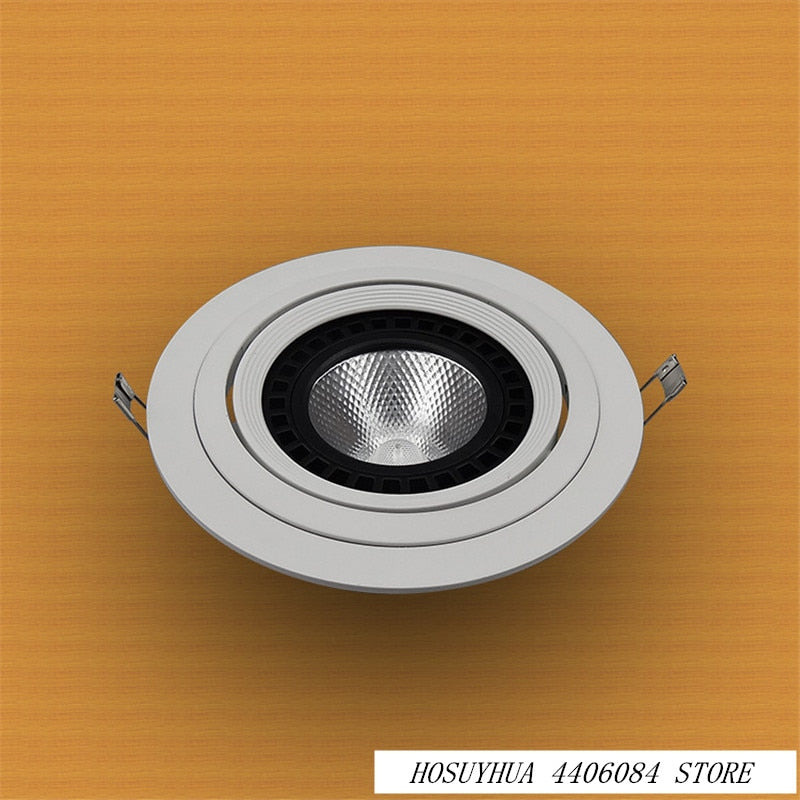 Hot Sale Round Gu10 G53 Spot Bulb Recessed Led Ceiling Light Fixture Downlight AR111 Fitting Mounting Ceiling Spot Lights Frame