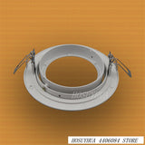 Hot Sale Round Gu10 G53 Spot Bulb Recessed Led Ceiling Light Fixture Downlight AR111 Fitting Mounting Ceiling Spot Lights Frame