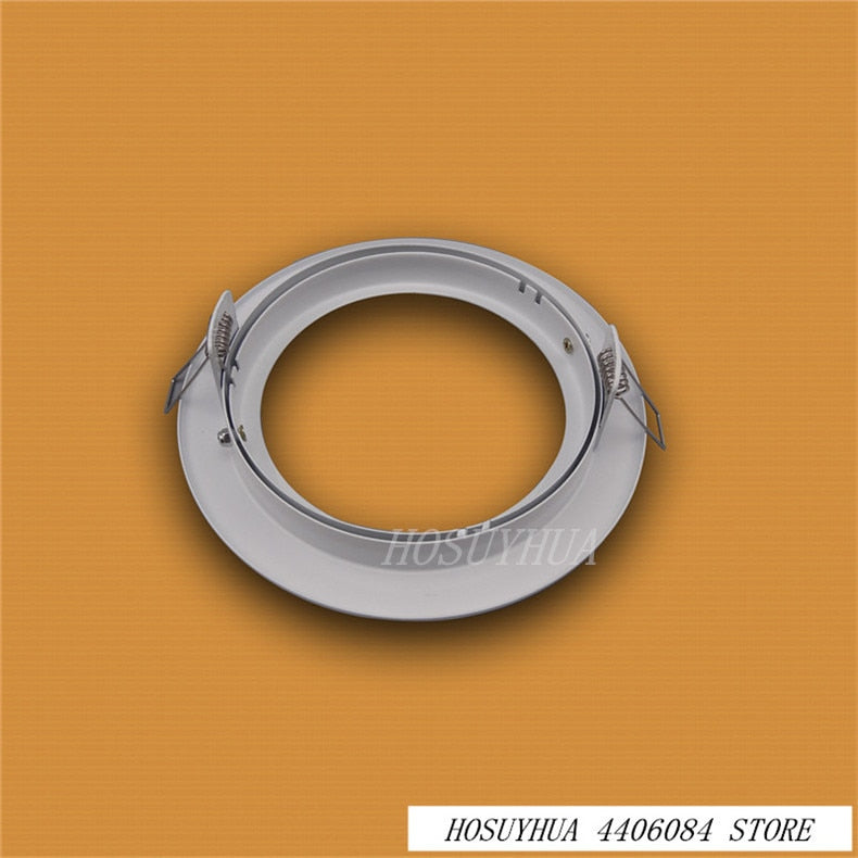 Hot Sale Round Gu10 G53 Spot Bulb Recessed Led Ceiling Light Fixture Downlight AR111 Fitting Mounting Ceiling Spot Lights Frame