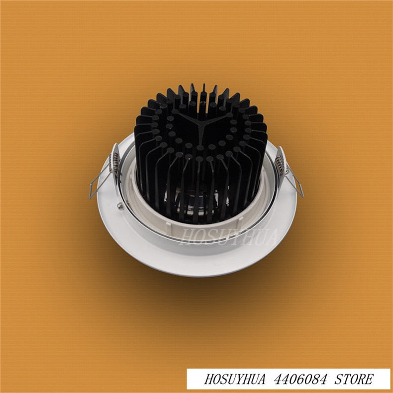 Hot Sale Round Gu10 G53 Spot Bulb Recessed Led Ceiling Light Fixture Downlight AR111 Fitting Mounting Ceiling Spot Lights Frame