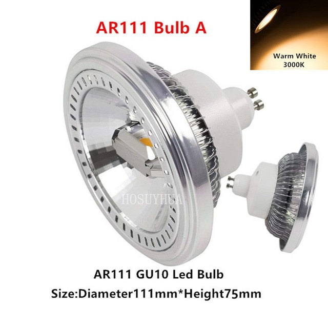 Hot Sale Round Gu10 G53 Spot Bulb Recessed Led Ceiling Light Fixture Downlight AR111 Fitting Mounting Ceiling Spot Lights Frame