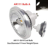 Hot Sale Round Gu10 G53 Spot Bulb Recessed Led Ceiling Light Fixture Downlight AR111 Fitting Mounting Ceiling Spot Lights Frame