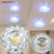 Modern Glass Crystal Garland Led Indoor Downlight for Living Room Kitchen restaurant Ceilings colorful Lighting Bull'S Eye Lamp
