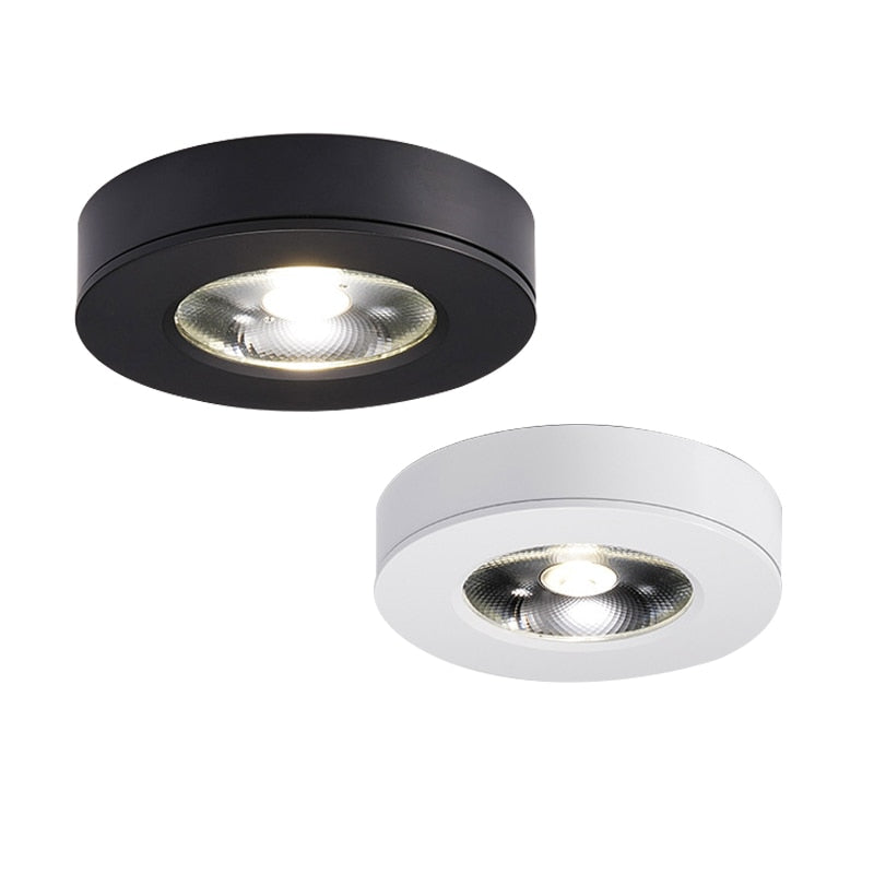 Surface Mounted 3W 5W 7W LED downlight 12W Ceiling Lamps Ultra Thin Driverless cob led spot lights 220V indoor Ceiling Fixtures