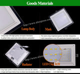 Dimmable LED Panel Downlight Super Bright Glass Square Ceiling Recessed Panel Lights SMD 5360 LED Spot Light Bulb AC110V 220V