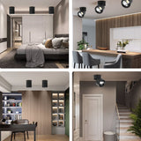 New Foldable Down Light COB Led Spotlight 7W 10W 15W Spot Lights Angle Adjustable Lamp For Home Living Room Shop Indoor Lighting