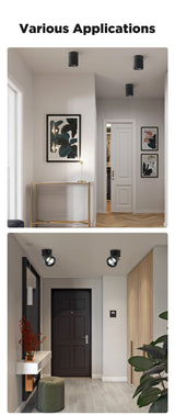 New Foldable Down Light COB Led Spotlight 7W 10W 15W Spot Lights Angle Adjustable Lamp For Home Living Room Shop Indoor Lighting