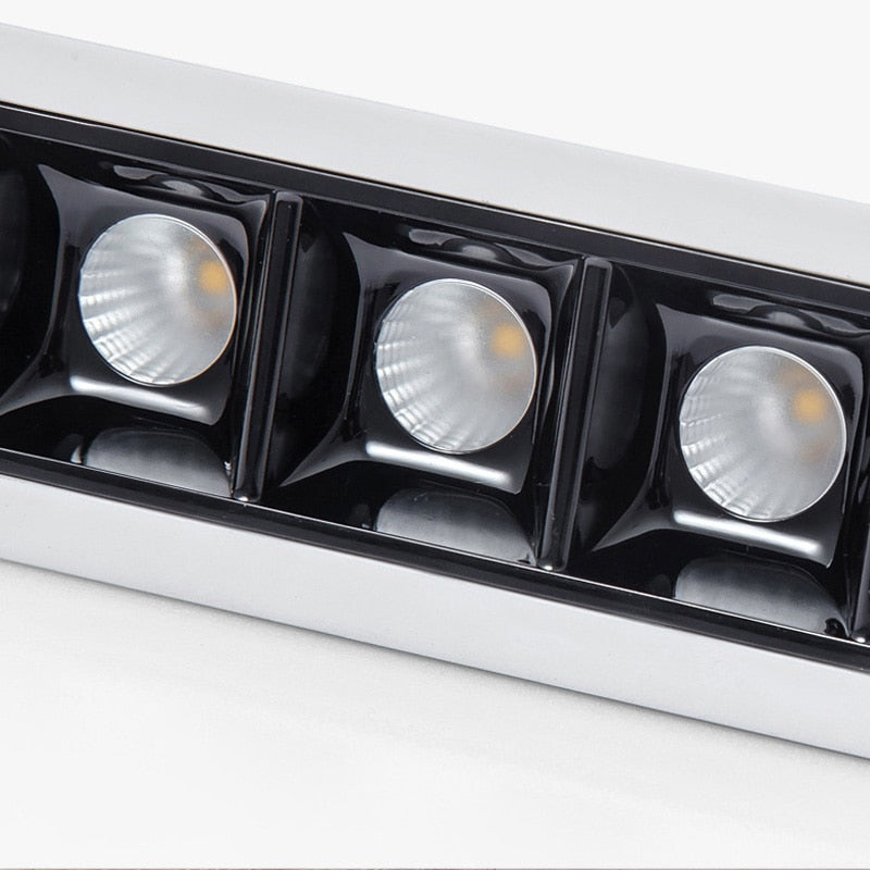 Led Recessed downlights black Ceiling LED Spot lamp bedroom white Square Spot light Living Room modern led ceiling light fixture