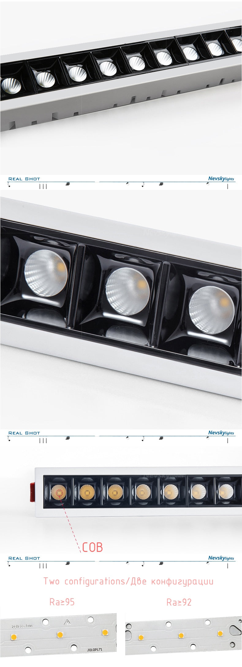 Led Recessed downlights black Ceiling LED Spot lamp bedroom white Square Spot light Living Room modern led ceiling light fixture