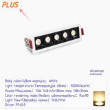 Led Recessed downlights black Ceiling LED Spot lamp bedroom white Square Spot light Living Room modern led ceiling light fixture