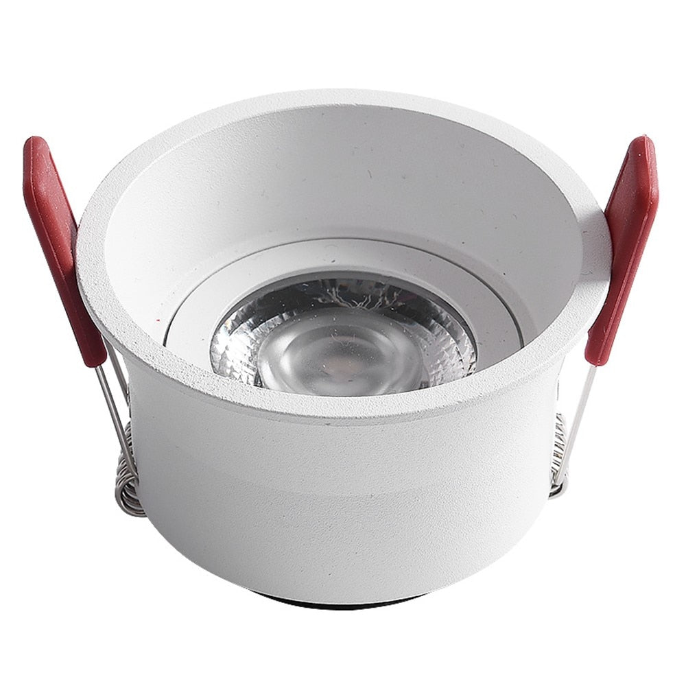 Deep Anti-Glare LED Ceiling downlight Angle Adjustable COB Spot led lights 15W 12W 7W Bedroom Kitchen led Recessed Downlight