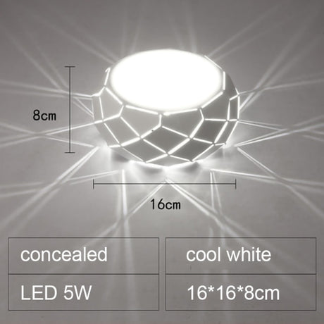 Modern LED Ceiling light Simplicity 5W 12W 3 light color Dimming Switch control cylinder lamp for aisle corridor illumination