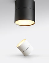 Dimmable Surface Mounted LED COB Downlight 7W/10W/15W/18WRotating LED Spot Light Ceiling Lamp with LED Driver AC110V/220V