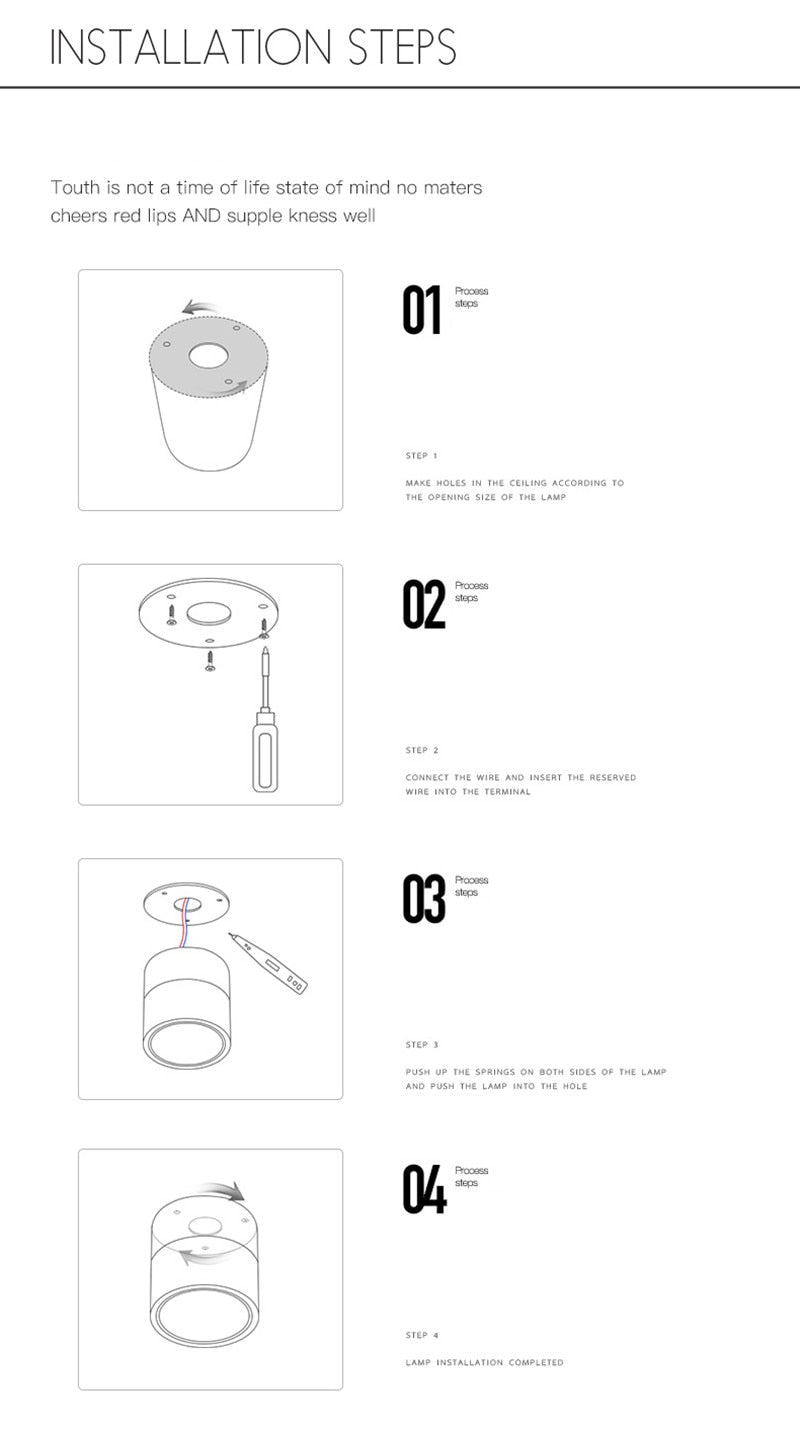 Dimmable Surface Mounted LED COB Downlight 7W/10W/15W/18WRotating LED Spot Light Ceiling Lamp with LED Driver AC110V/220V