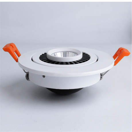 360 Angle Rotatable LED COB Recessed Downlight Square 6W 9W 12W 15W 18W 20W LED Ceiling Spot Light for Picture TV Background 220V