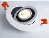 360 Angle Rotatable LED COB Recessed Downlight Square 6W 9W 12W 15W 18W 20W LED Ceiling Spot Light for Picture TV Background 220V