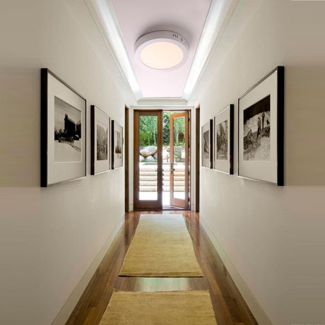 LED Panel Light 9W 15W 25W Round/Square Downlight AC/DC 12V 24V LED Surface Ceiling Lamp For Kitchen Bathroom Lighting