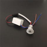 110v 220v 1W led mini spot light dimmable downlight Recessed lamp Cupboard Showcase Display Light
