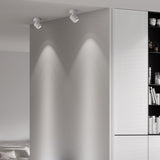 White Black Dimmable Rotating LED Downlights Surface Mounted Adjustment COB AC85-265V 8W 10W 12W 15W LED Ceiling Lamp Spot light