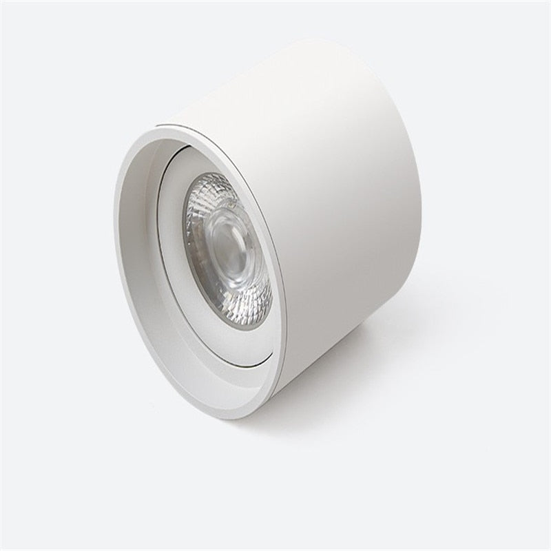 Dimmable Round 7W 9W 12W 15W 18W 20W Angle Adjustable LED Downlight Ceiling Spot Light Living Room Bedroom Household