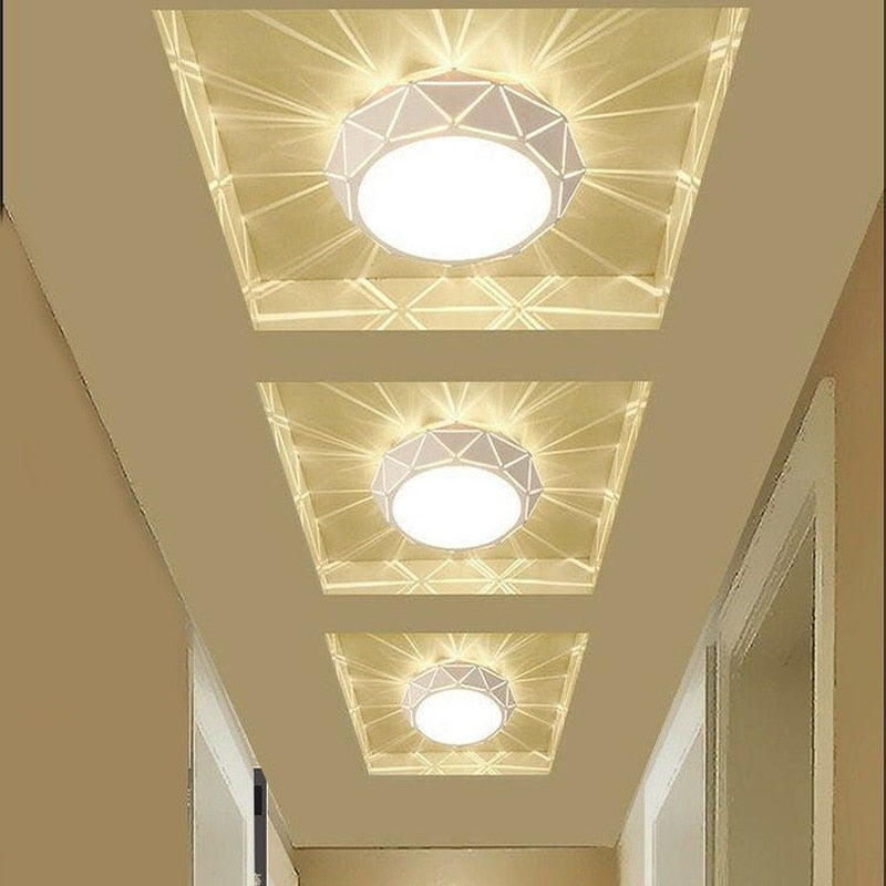Led street lamp corridor lamp household lamp living room downlight modern home decoration indoor lighting
