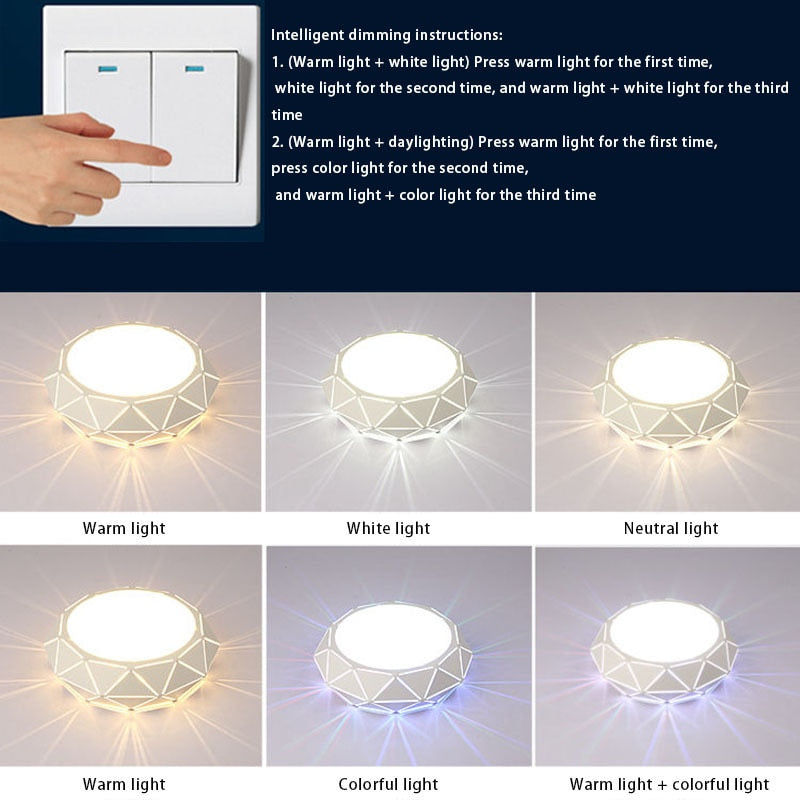 Led street lamp corridor lamp household lamp living room downlight modern home decoration indoor lighting