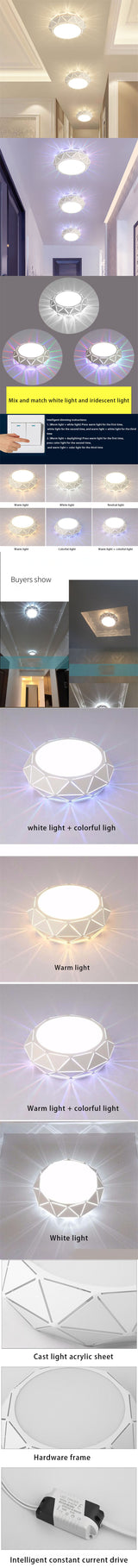 Led street lamp corridor lamp household lamp living room downlight modern home decoration indoor lighting