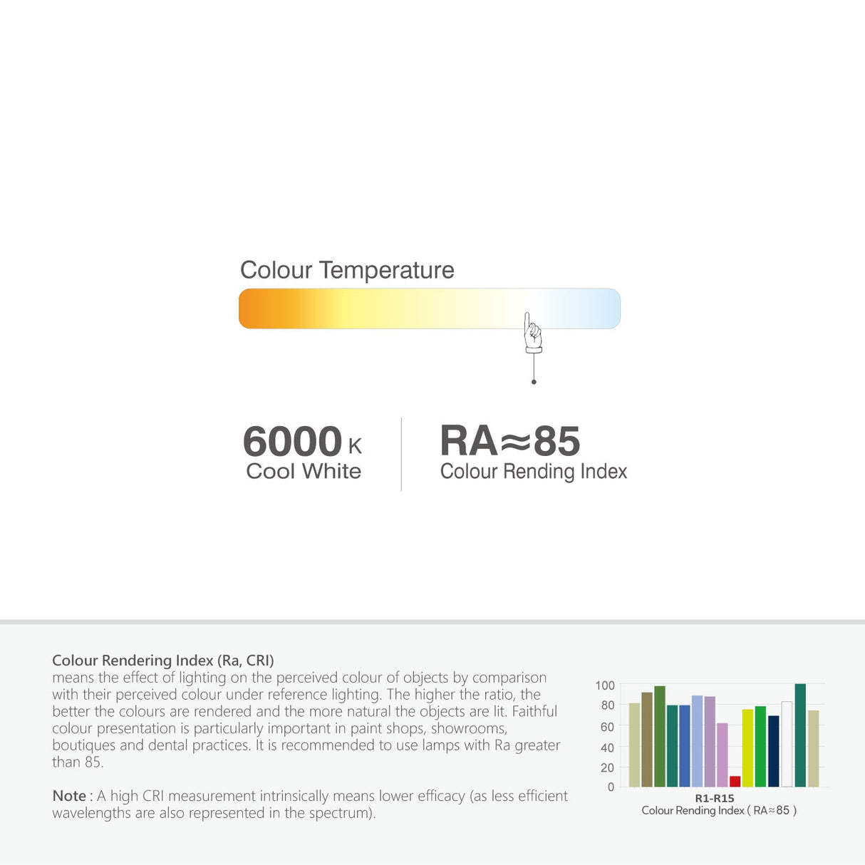 E27 LED Downlights Bulb with 8W,2700K,6000K(R63/Non-Dimmable/120° Beam Angle with Milky Diffuser/Spot light/Reflector) Pack of 5