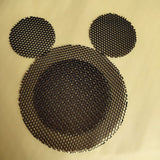 LED Soft light shade hood downlight spotlight round honeycomb mesh cover black anti-glare anti-dazzling light aluminum