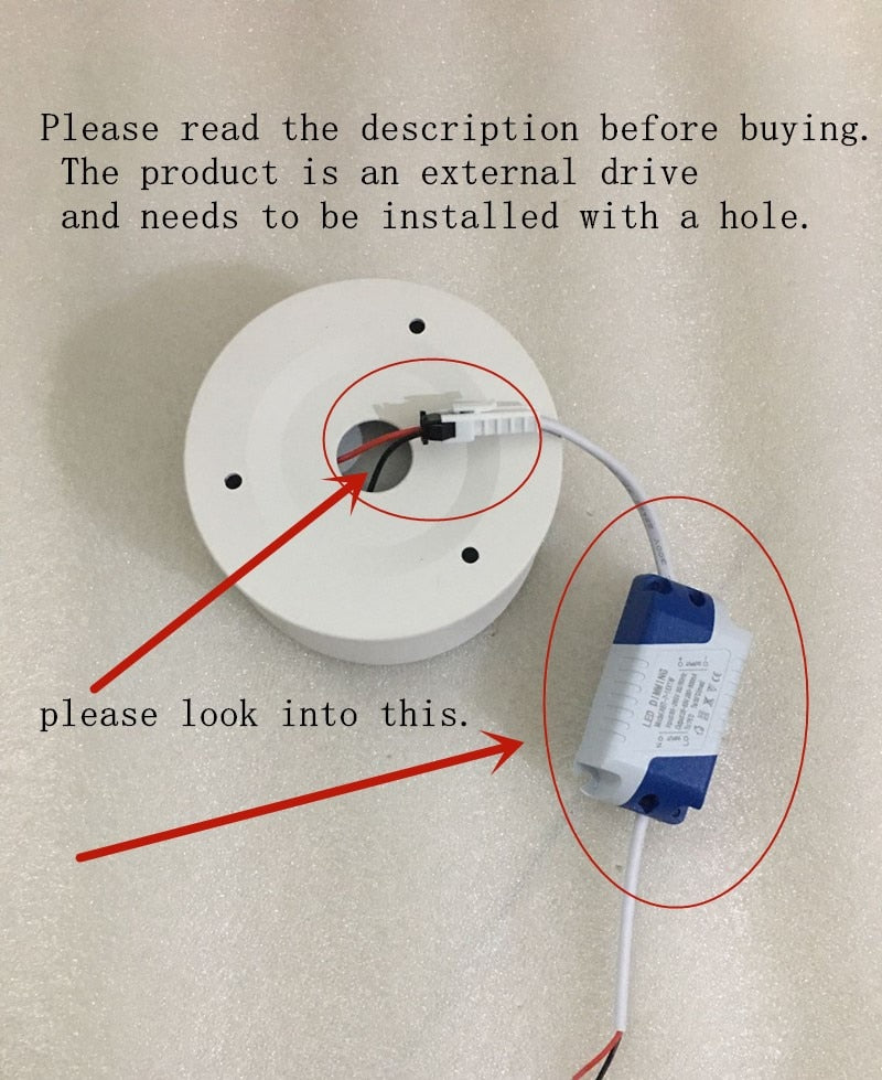 Round dimmable Led surface mounted spotlight COB ceiling spotlight 7W/10W 12W 15W living room surface mounted downlight