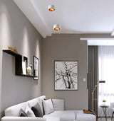 Round dimmable Led surface mounted spotlight COB ceiling spotlight 7W/10W 12W 15W living room surface mounted downlight