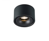 Round dimmable Led surface mounted spotlight COB ceiling spotlight 7W/10W 12W 15W living room surface mounted downlight