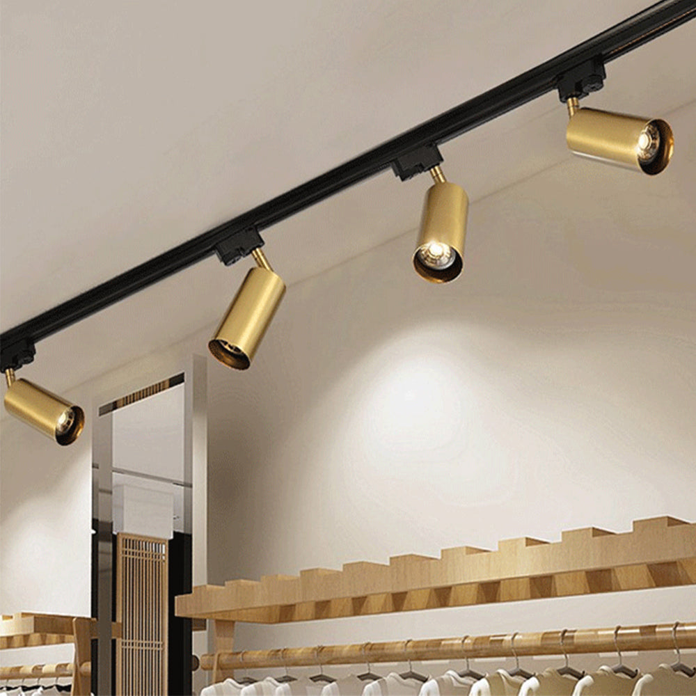 Cloakroom Ceiling Lamp Nordic Aluminum Clearly Installed Track Led Chandelier Background Wall Led Spotlight Downlight Light