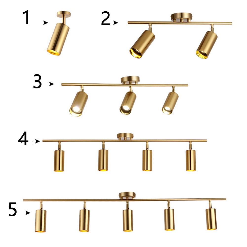 Cloakroom Ceiling Lamp Nordic Aluminum Clearly Installed Track Led Chandelier Background Wall Led Spotlight Downlight Light