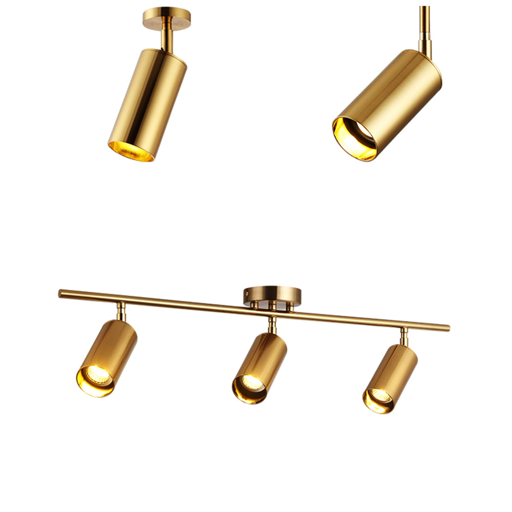 Cloakroom Ceiling Lamp Nordic Aluminum Clearly Installed Track Led Chandelier Background Wall Led Spotlight Downlight Light