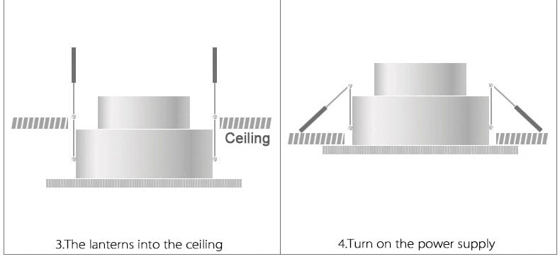 Ultra-thin Round LED Downlight for Home, 5W, 9W, 12W, 18W, Living Room, Hallway, AC220V