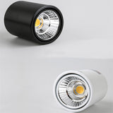 LED downlight Dimmable COB spotlight 7W 9W 12W 15W adjustable angle surface mounted light indoor lighting AC85-265V