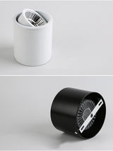 LED downlight Dimmable COB spotlight 7W 9W 12W 15W adjustable angle surface mounted light indoor lighting AC85-265V