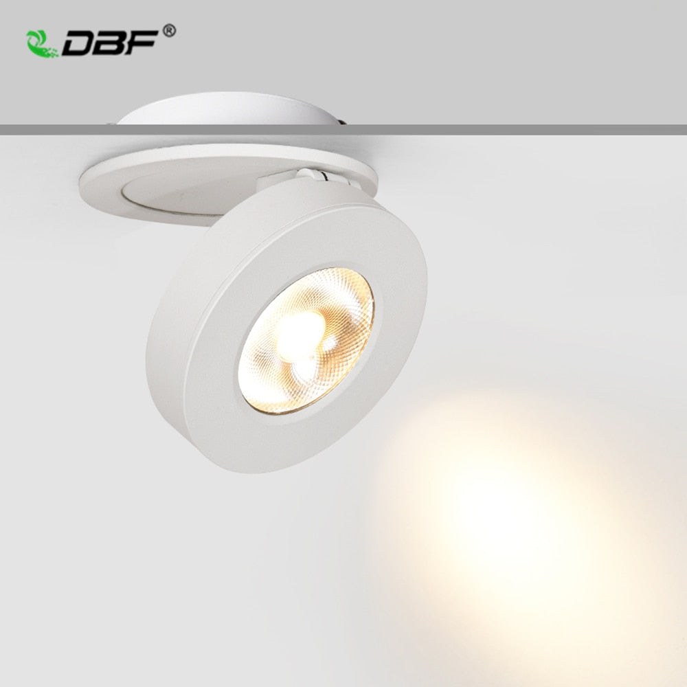 Ultra-Thin LED Ceiling Spot Light Not Dimmable 3W 5W 7W 10W Adjustable 360 Degrees Ceiling Light Indoor Lighting