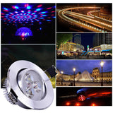 LED 1W 3W Wattage 100 Pieces LED Lighting Diode Headlight Power LED LED Flashlight For Downlight Projector LED Lamp Bulb DIY